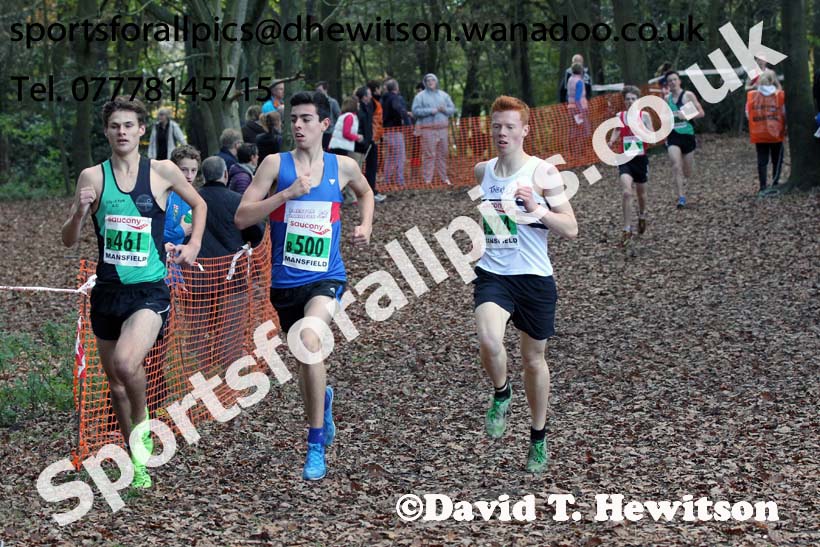Mens under-17s National Cross Country Relays. Photo: David T. Hewitson/Sports for All Pics